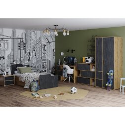 Тумба Харви, дуб Вотан / обсидиан