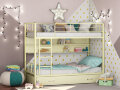 Кровать двухъярусная Севилья 2ПЯ с ящиком и полкой 