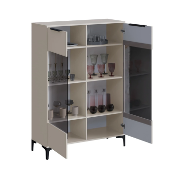 Шкаф со стеклом Кимберли, Кашемир