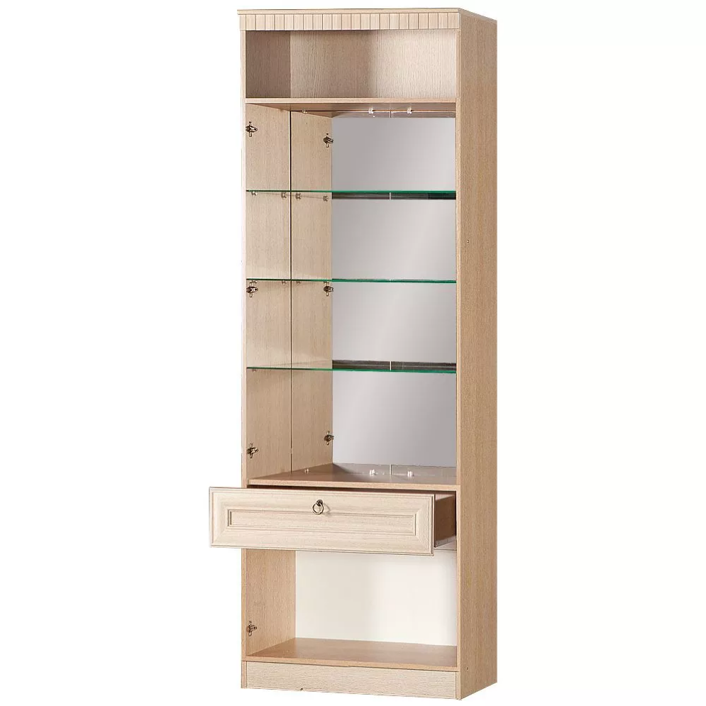 Шкаф для посуды Инна 612, Денвер светлый 