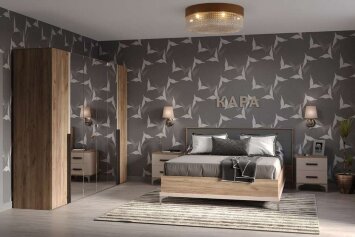 Шкаф 6-створчатый Кара