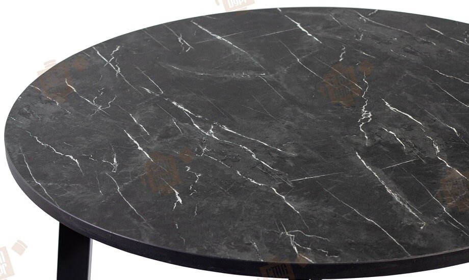 Стол круглый Фиеро 900 опора хром 