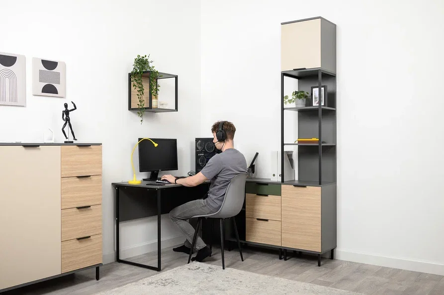 Стол 12.112 Марвэл, тёмно-серый 