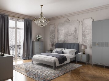 Тумба прикроватная Фарго, Антрацит