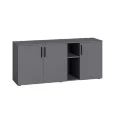 Тумба ТВ 16.55 Эйр, Серый Графит 