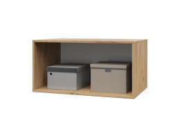 Шкаф / Антресоль 800 Челси, Дуб золотистый / Графит​