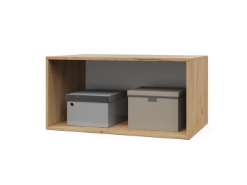 Шкаф / Антресоль 800 Челси, Дуб золотистый / Графит​