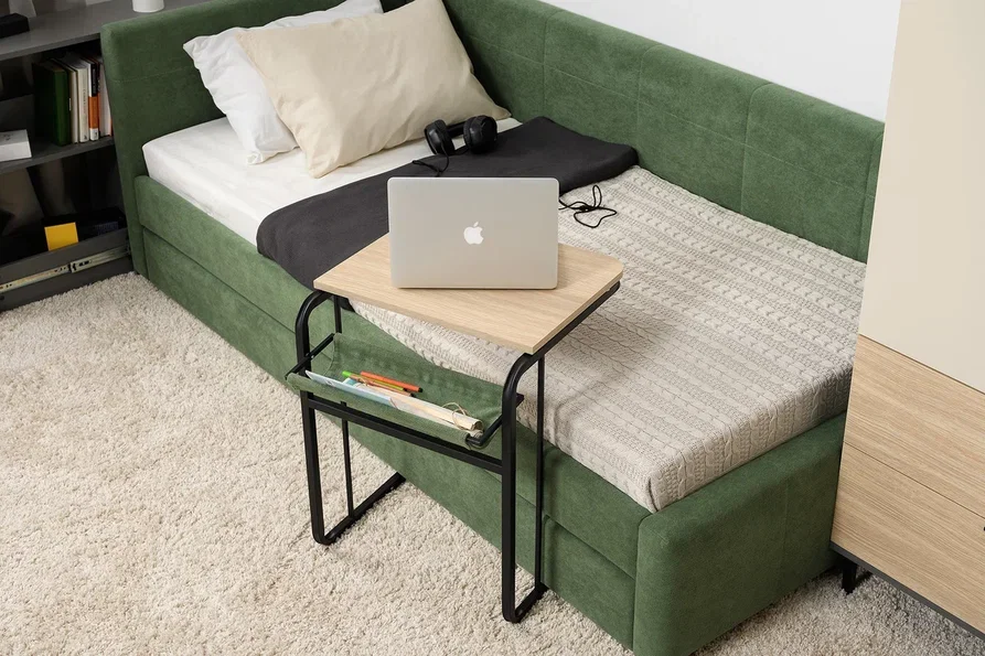 Стол журнальный 12.122 Марвэл, тёмно-серый 