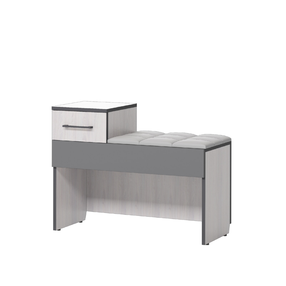 Тумба 800 Эльза, ясень Анкор  