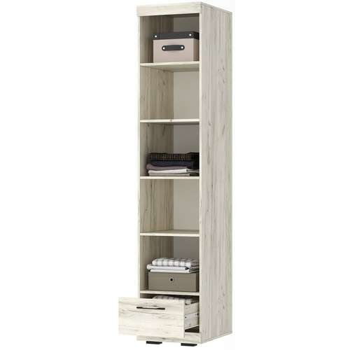 Шкаф Соната ШС-450, Крафт белый - Антрацит 