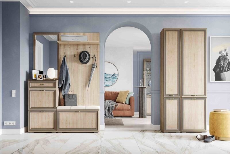 Вешалка Ливорно ЛВ-30, дуб сонома 