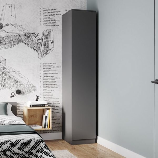 Шкаф Мори МШ 400.1 графит 