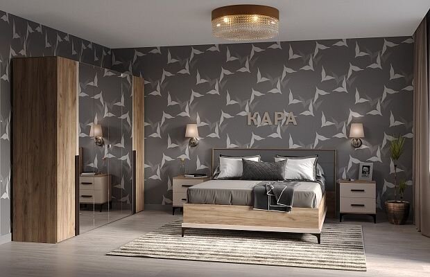 Модульная спальня Кара (Комплект 1) 