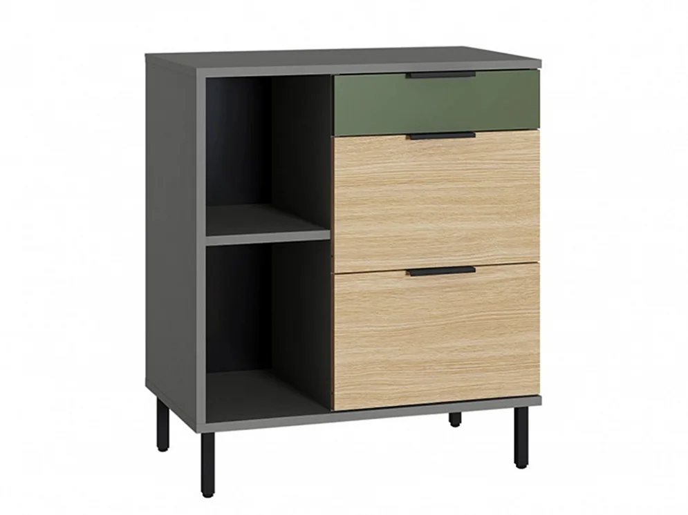 Тумба 16.160 Марвэл, тёмно-серый 