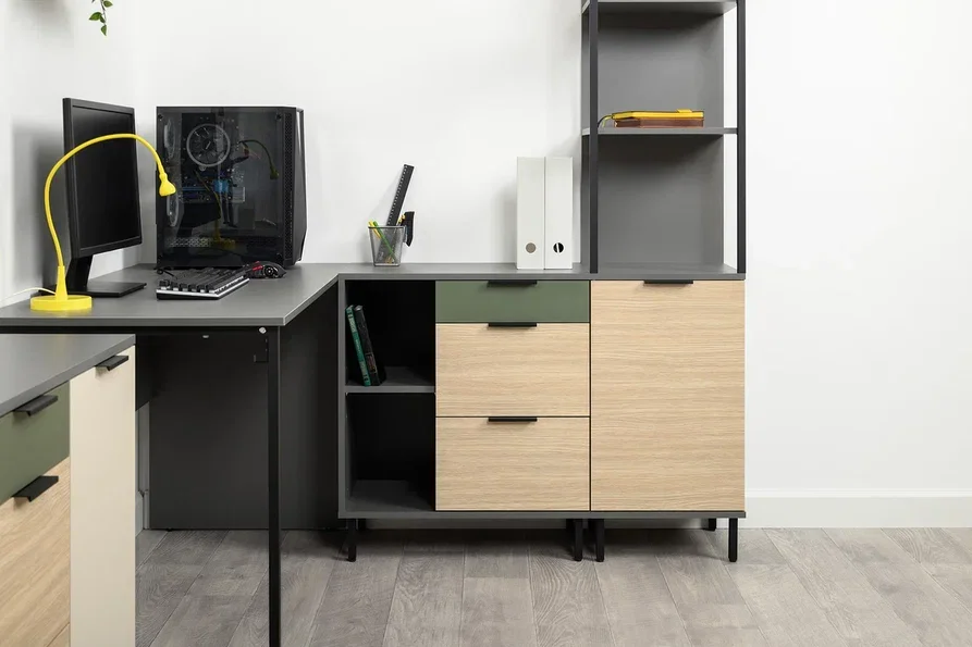 Тумба 16.160 Марвэл, тёмно-серый 