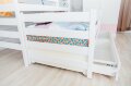 Кровать двухъярусная выкатная Матрешка Эко, белая 