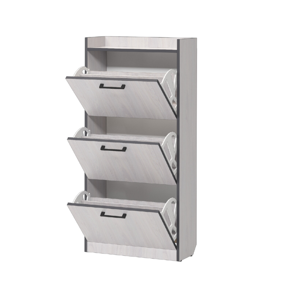 Шкаф обувной Эльза, ясень Анкор  