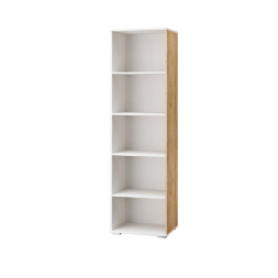 Шкаф Оскар-18, Белый/Дуб крафт золотой