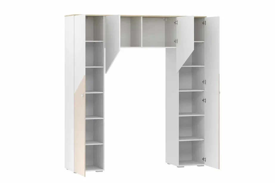 Шкаф комбинированный Банни, макарун 