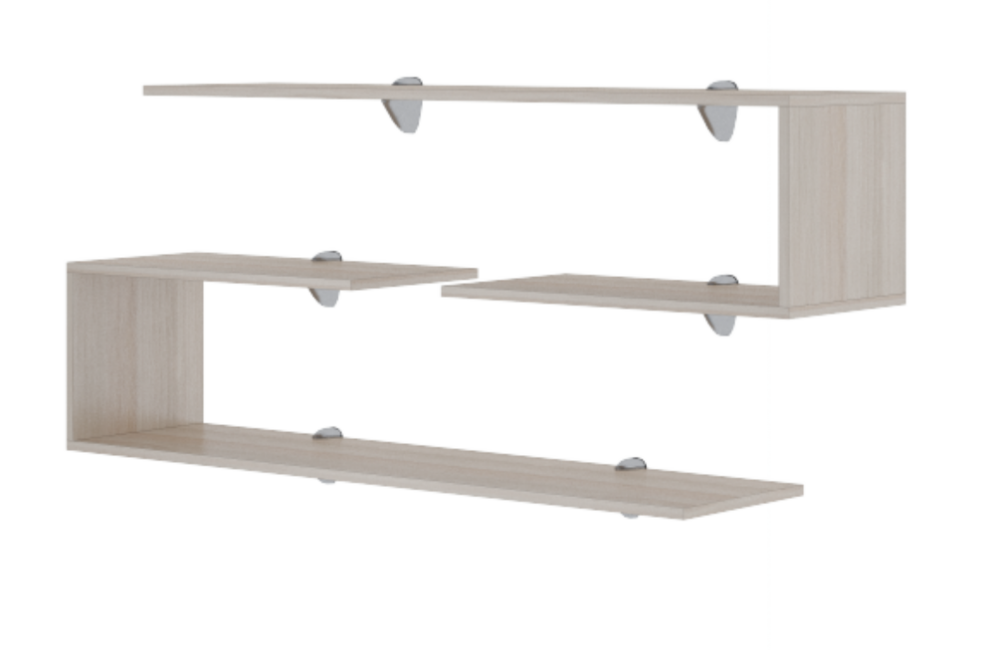 Полки навесные Остин 3 (2шт) М18 