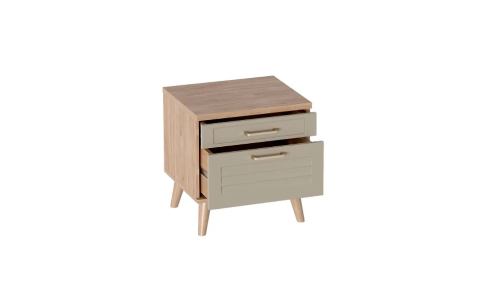 Тумба прикроватная Гавана, Светло-серый софт 