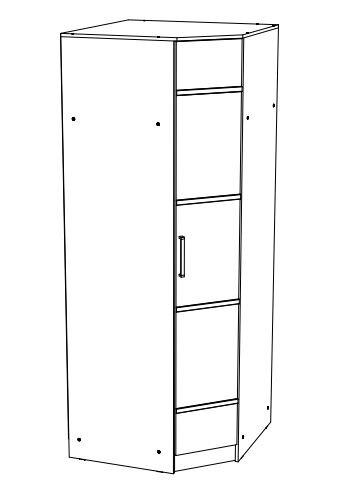 Шкаф угловой Сакура   