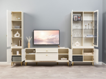 Модульная гостиная Марион-1, Слоновая кость