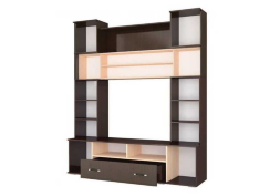 Гостиная Оскар-18 ОГЦС-1, Венге/Дуб молочный