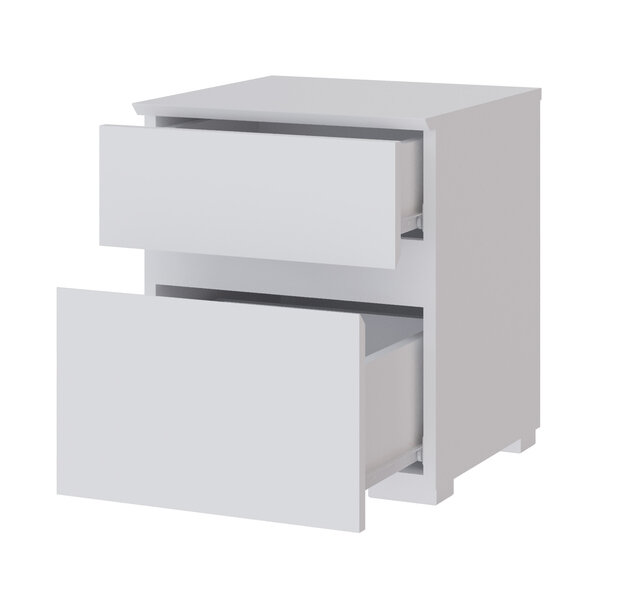 Тумба прикроватная Плейона, белый 