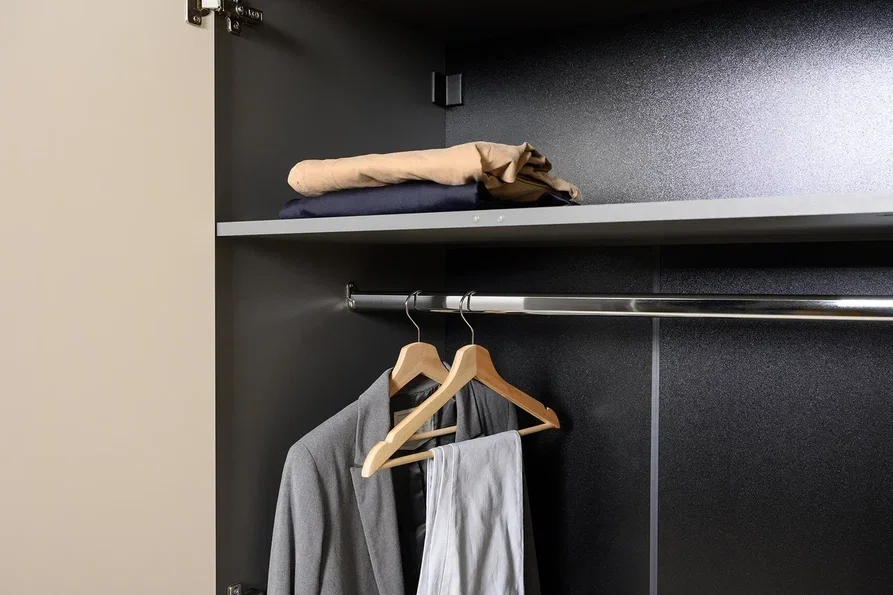 Шкаф 2-х створчатый 16.317.02 Марвэл, тёмно-серый 