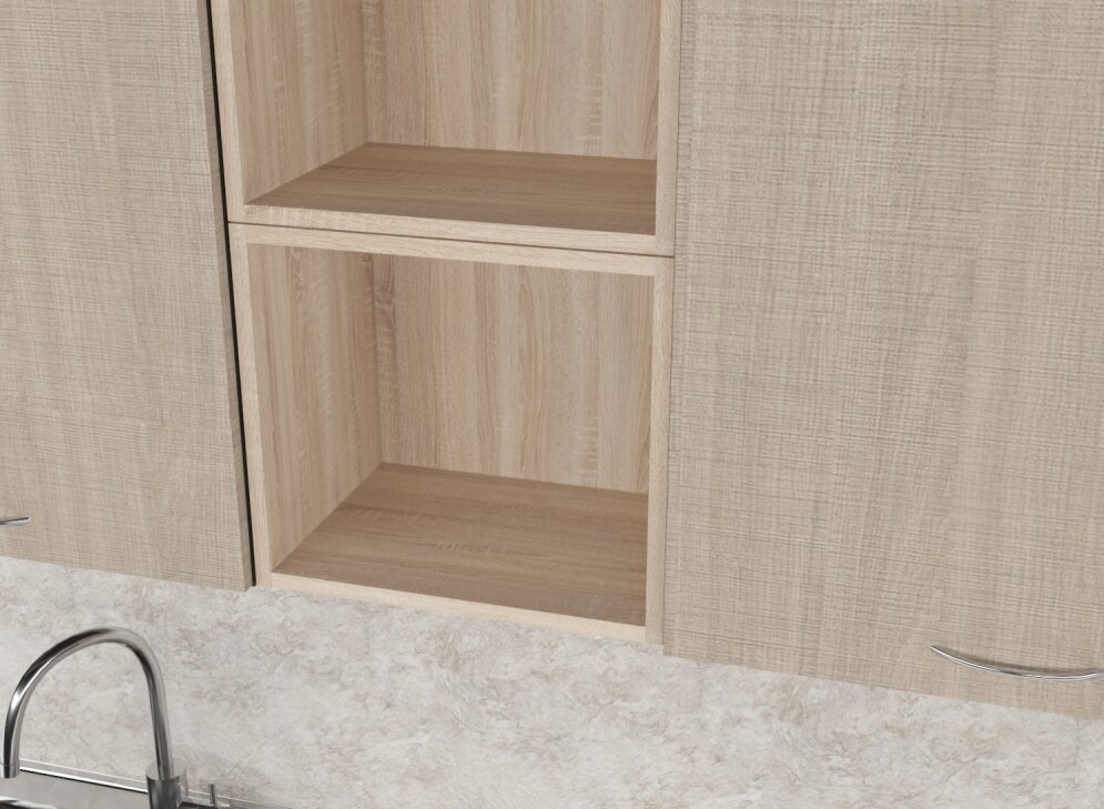 Кухонный гарнитур Надежда Прайм 4, 90x200 см 