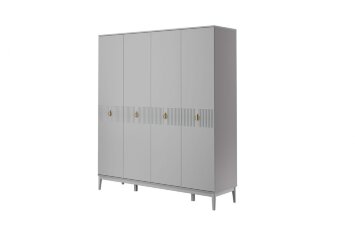 Шкаф 4-х дверный Фарго, Антрацит