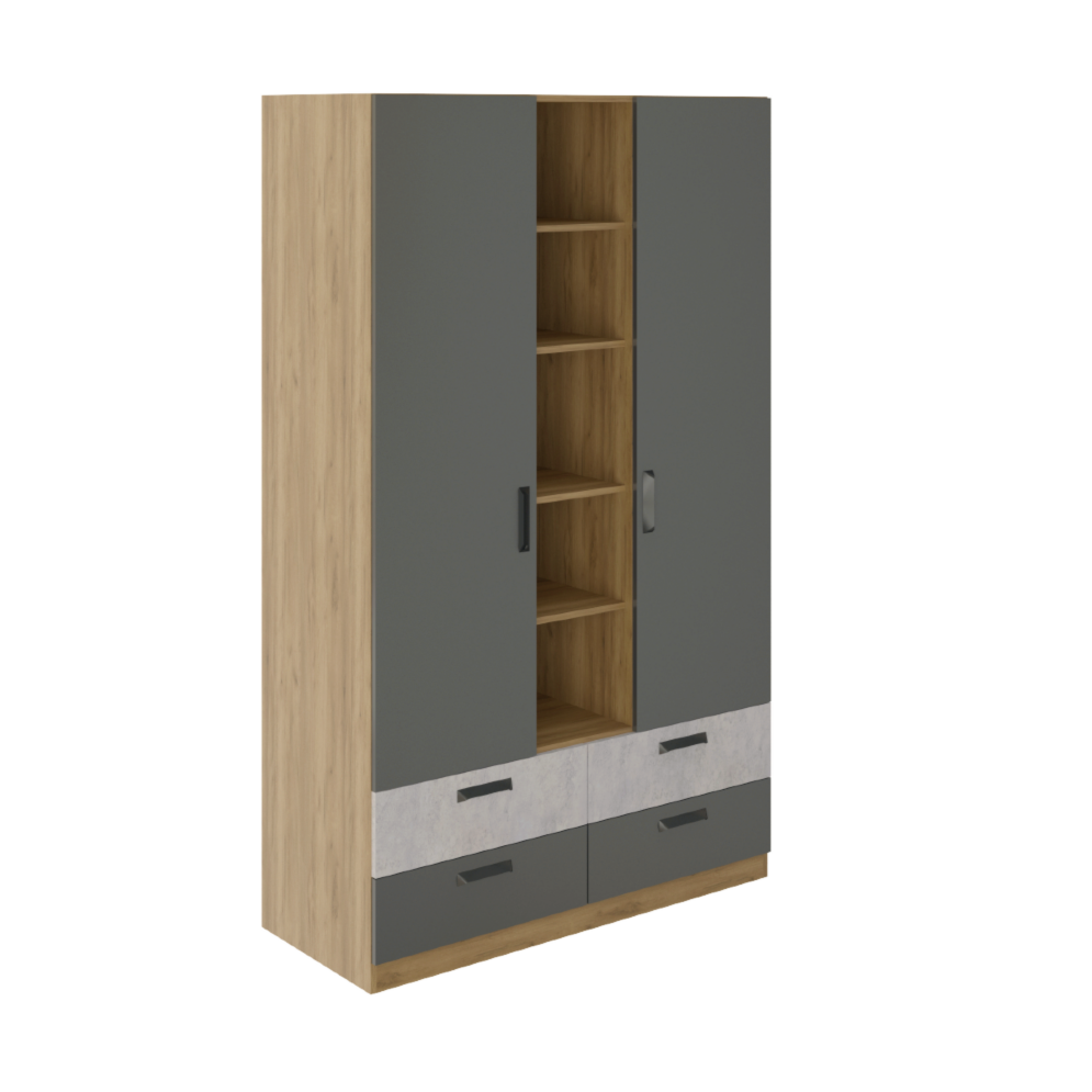 Шкаф 3-х секционный Дуглас 