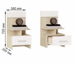 Тумба прикроватная Бари (2 шт)