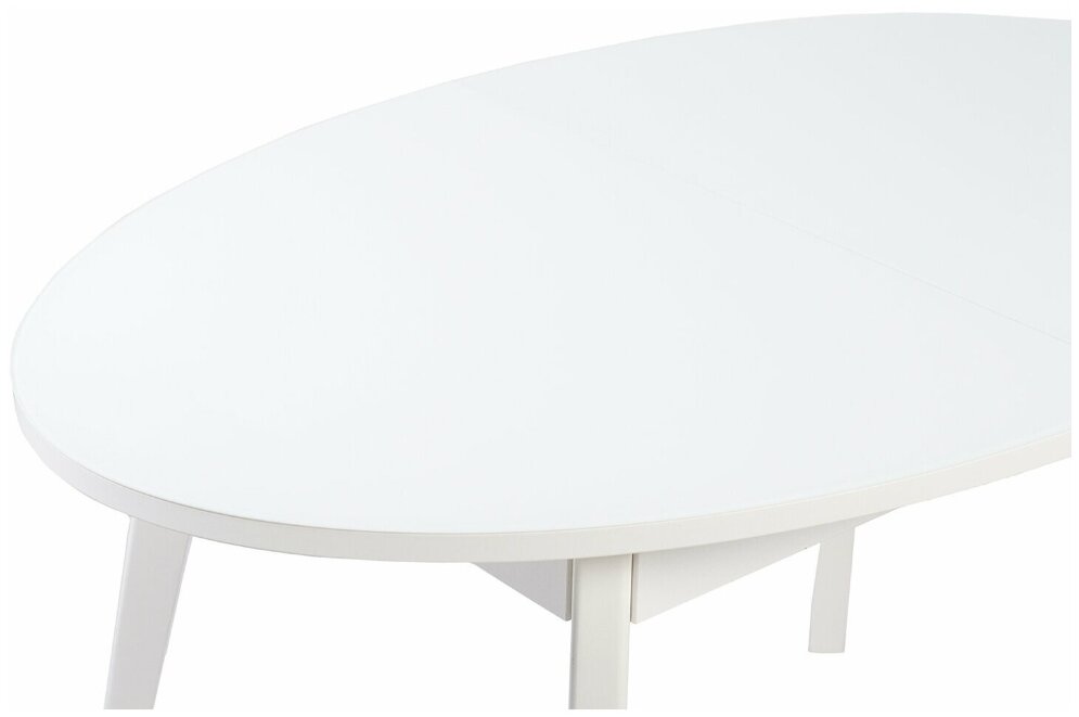 Стол ТАГГАРТ-01 СТ ЛДСП Белое, Стекло Экстра 