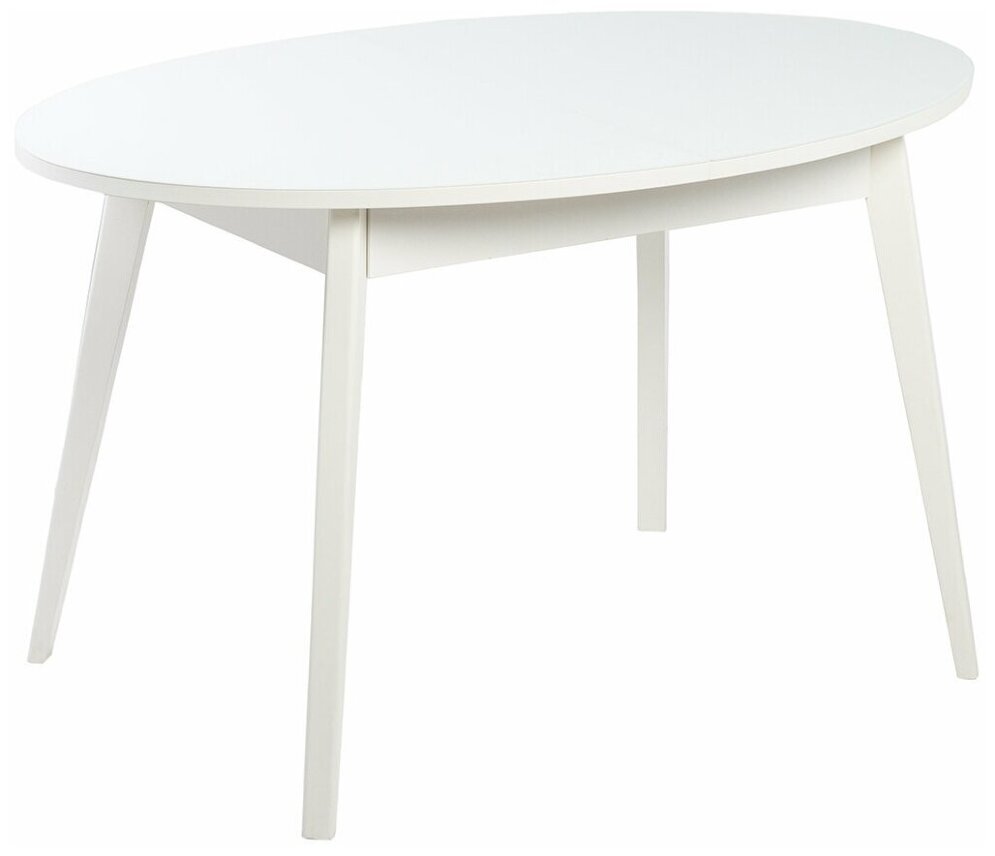 Стол ТАГГАРТ-01 СТ ЛДСП Белое, Стекло Экстра 