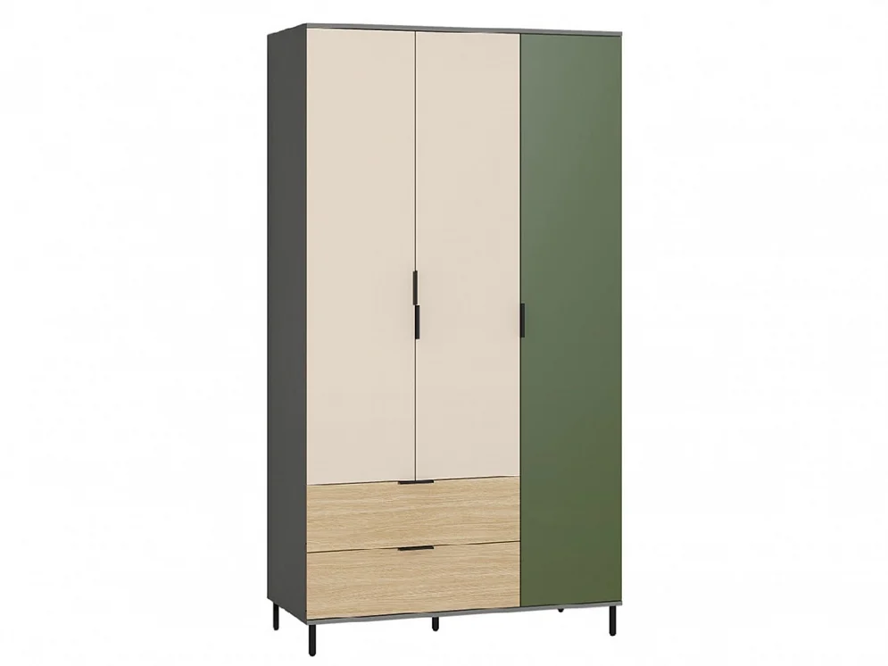 Шкаф 3-х створчатый 16.317.03 Марвэл, тёмно-серый 