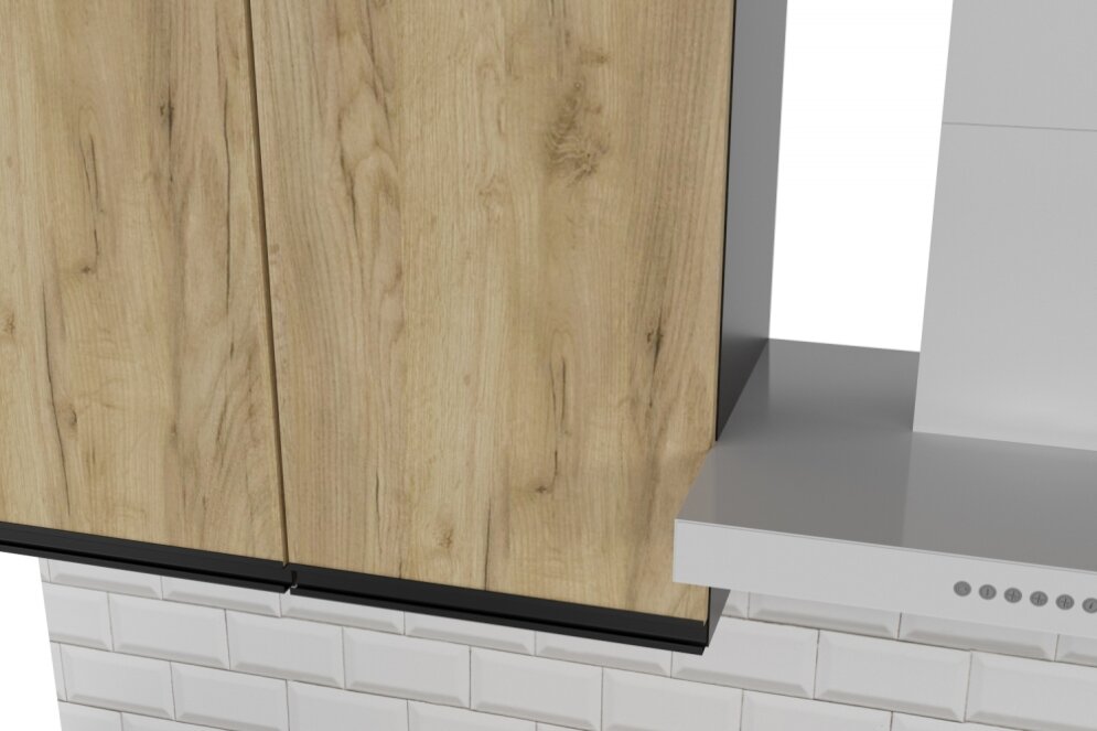 Кухонный гарнитур Адажио медиум 140 см 