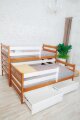Кровать двухъярусная выкатная Матрешка Эко 