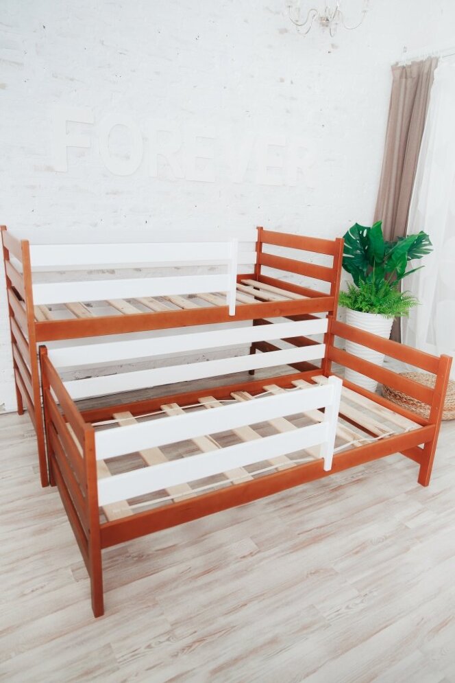 Кровать двухъярусная выкатная Матрешка Эко 