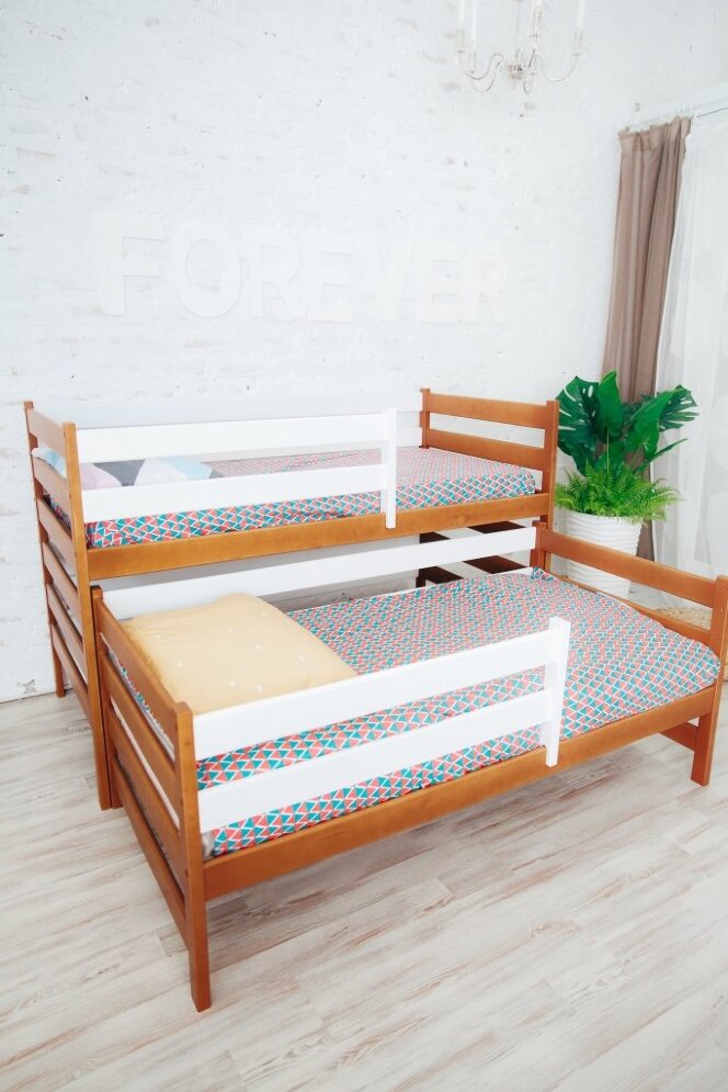 Кровать двухъярусная выкатная Матрешка Эко 