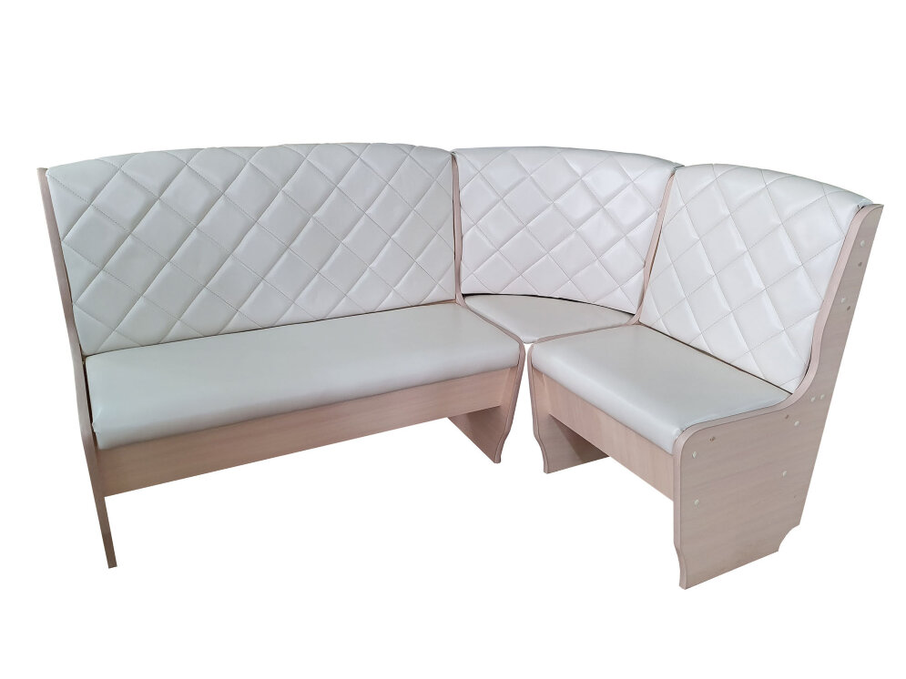 Кухонный уголок Барон, Дуб Вотан / Замша Черная 