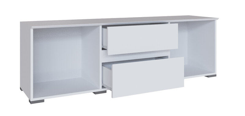 Тумба ТВ Плейона, белый 