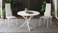 Стол обеденный Diamond, тип 2 (белый) 