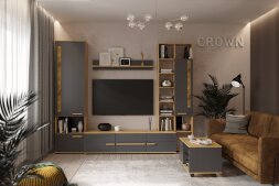 Шкаф для одежды и белья 8 Crown