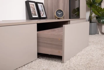 Тумба под ТВ 16.54.01 Роквуд, Крем