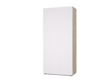 Шкаф 2-х дверный Челси, Дуб серый / Белый