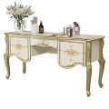 Стол туалетный Шейх, Слоновая кость/золото 