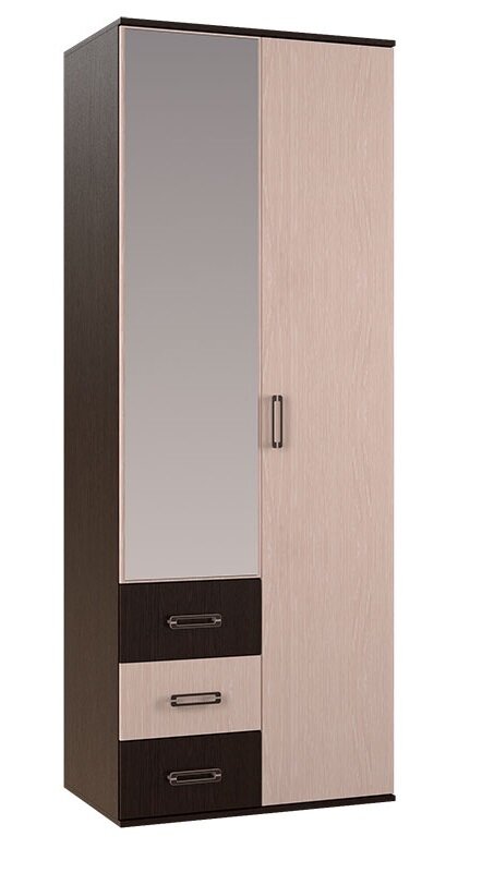 Шкаф 2х-створчатый Белла, венге 