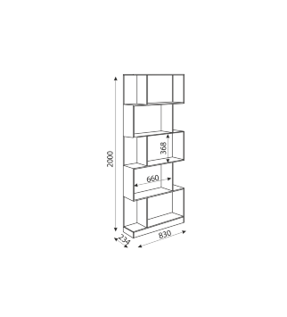 Стеллаж Дуглас